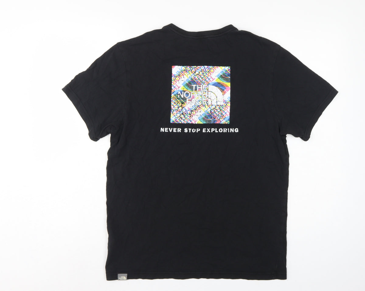 The North Face Men’s Black M Graphic Logo Cotton T-Shirt