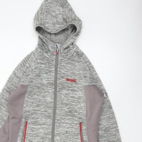 Regatta Women’s Grey UK 10 Full Zip Hooded Fleece Hoodie Outdoor