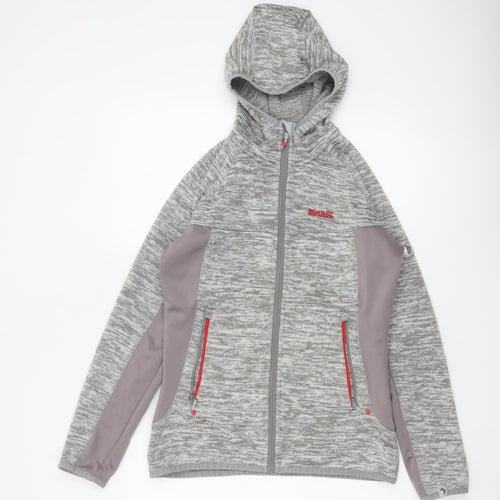 Regatta Women’s Grey UK 10 Full Zip Hooded Fleece Hoodie Outdoor