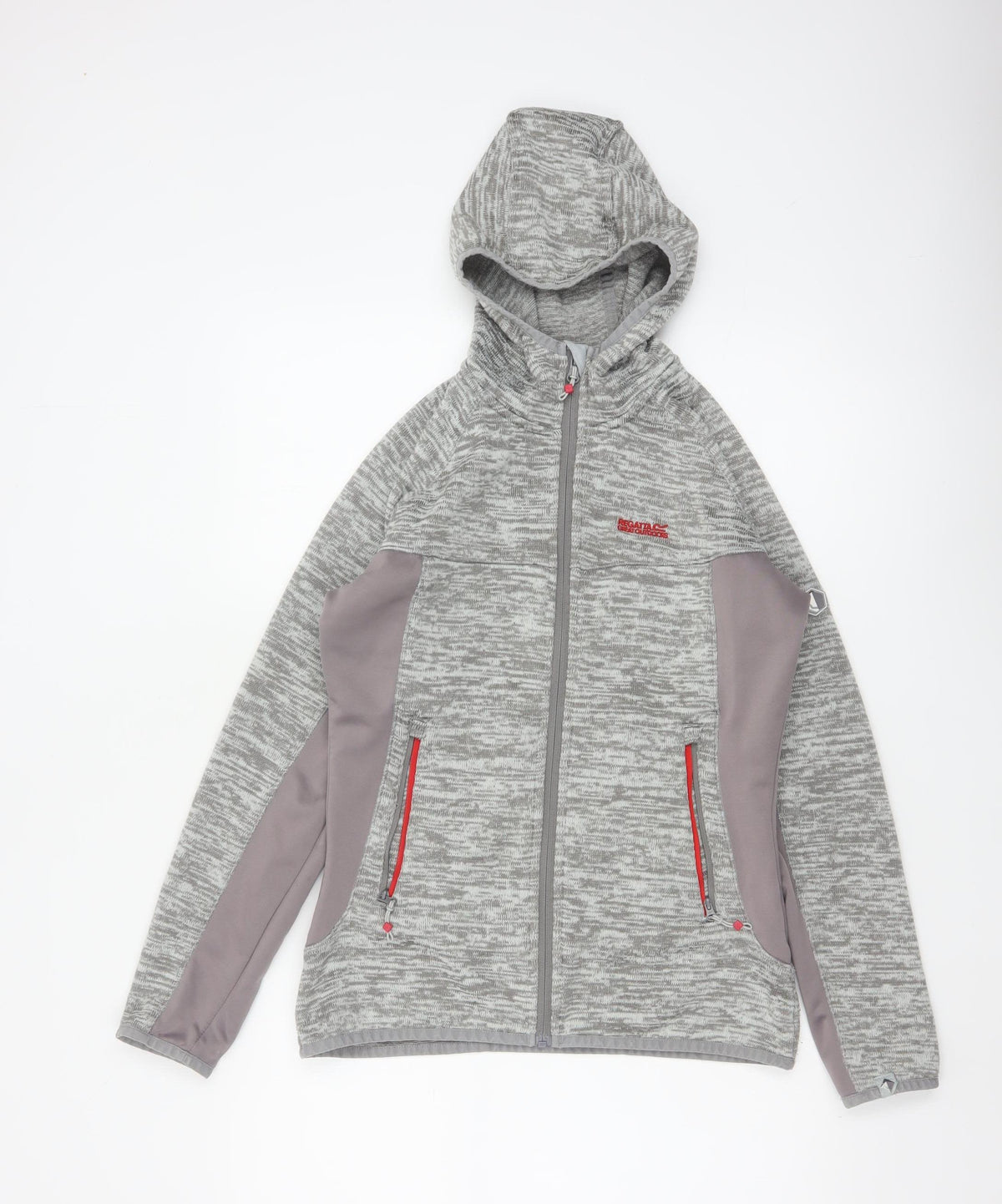 Regatta Women’s Grey UK 10 Full Zip Hooded Fleece Hoodie Outdoor