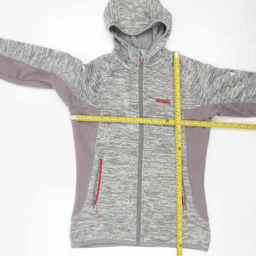 Regatta Women’s Grey UK 10 Full Zip Hooded Fleece Hoodie Outdoor