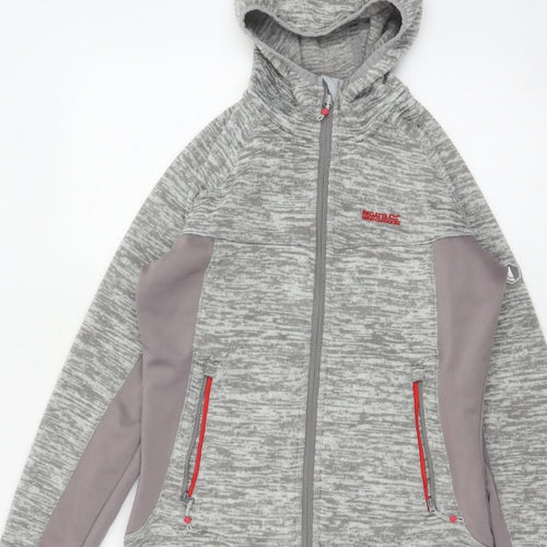 Regatta Women’s Grey UK 10 Full Zip Hooded Fleece Hoodie Outdoor