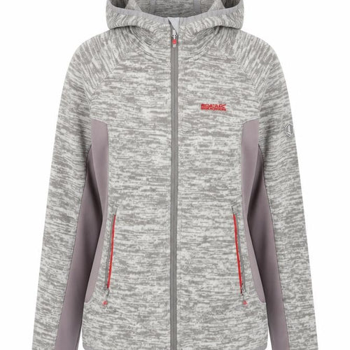 Regatta Women’s Grey UK 10 Full Zip Hooded Fleece Hoodie Outdoor