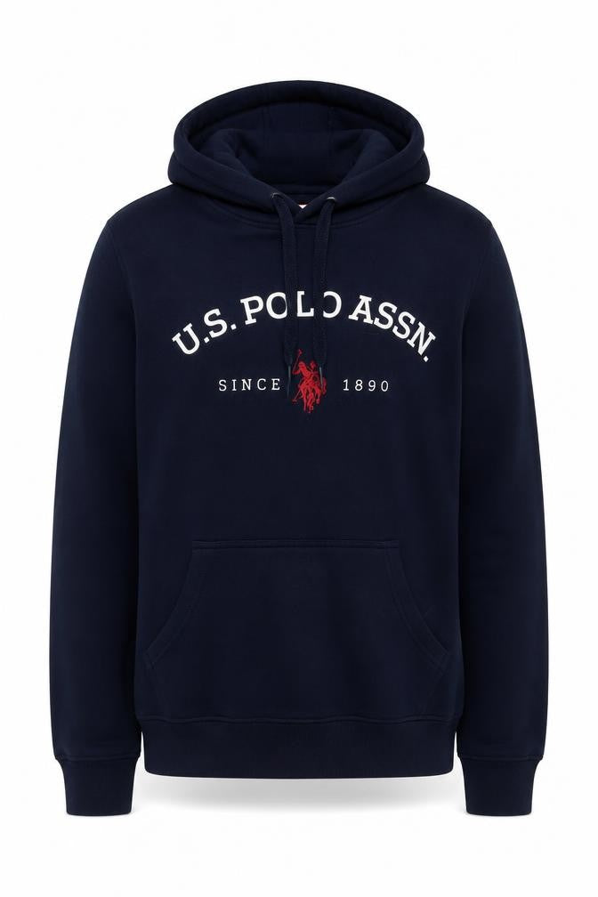 U.S. Polo Assn. Men’s Navy Blue M Pullover Logo Hoodie