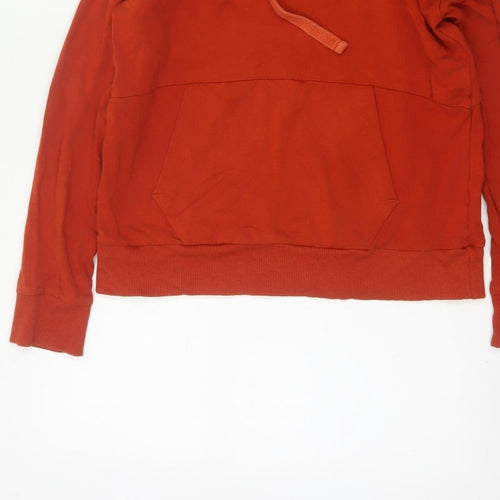 BAM Bamboo Clothing Women’s Red S Half Zip Hooded Pullover Hoodie