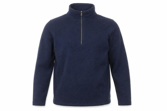 Craghoppers Men’s Blue M Quarter Zip Fleece Sweatshirt Outdoor