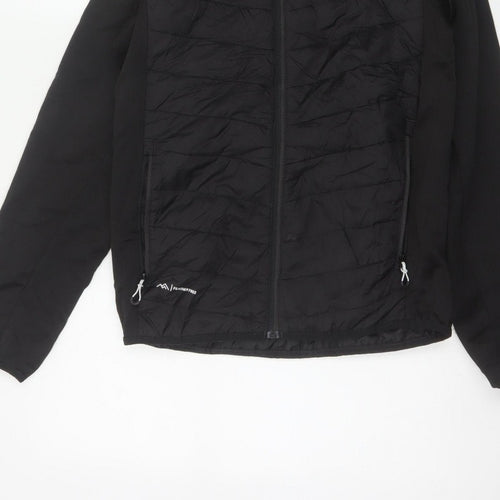Regatta Men's Black S Hooded Quilted Hybrid Puffer Jacket