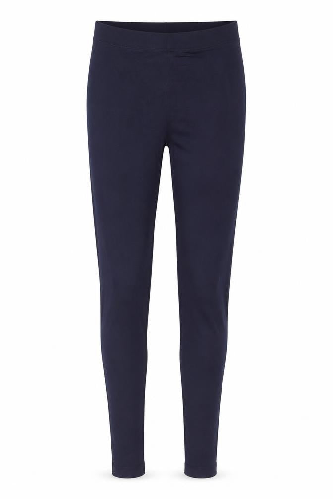 M&S Collection Women’s Blue Size 8 Cotton Stretch Jersey Leggings