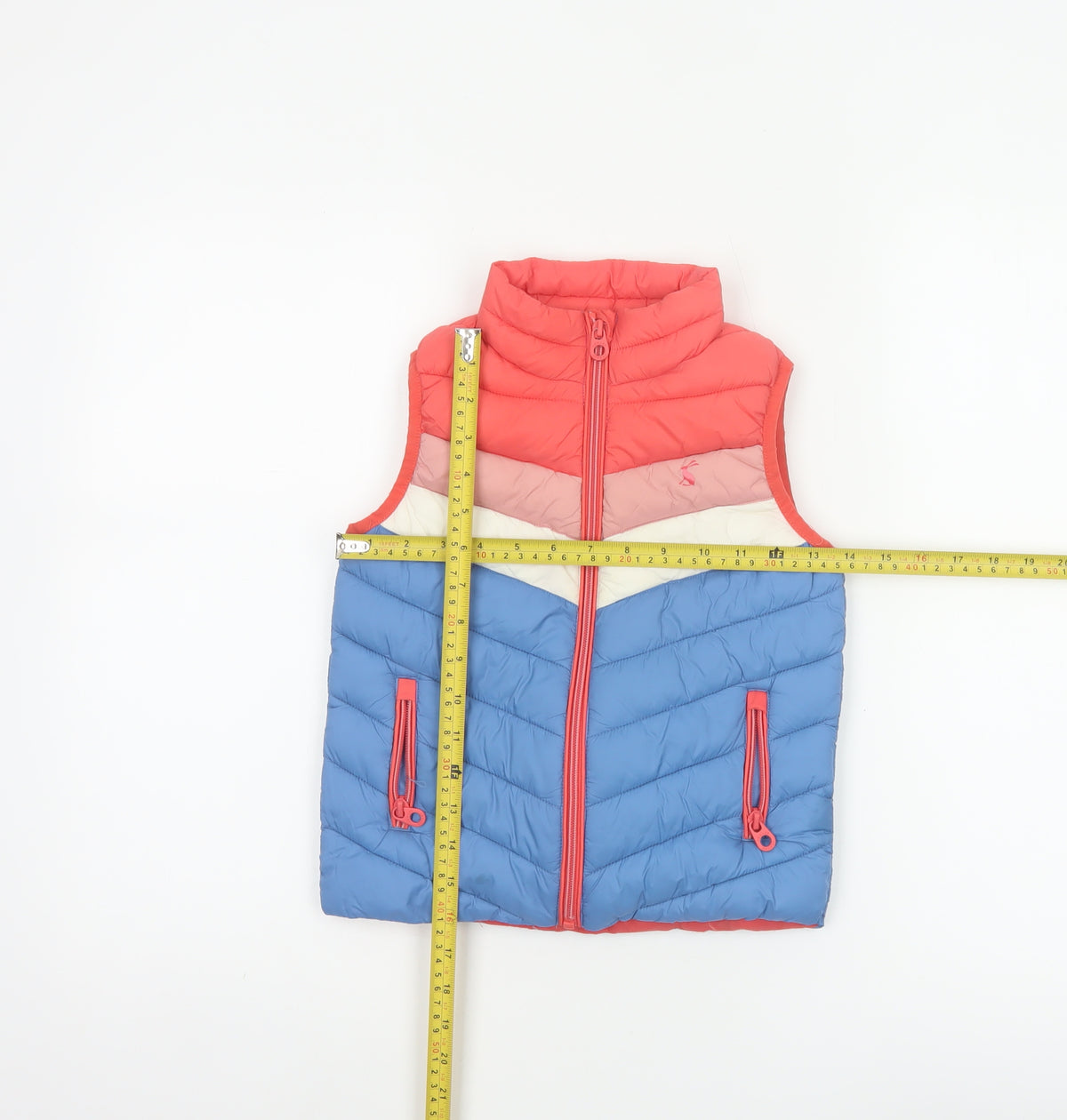 Joules Girls Multicoloured 5 Years Quilted Padded Showerproof Gilet