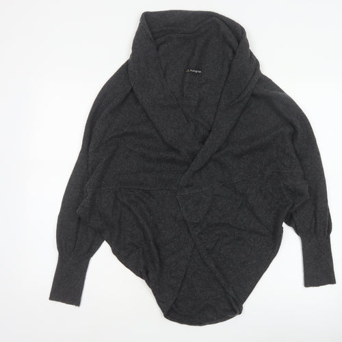 Autograph Women’s Grey UK 14 Wrap Cardigan Cashmere Blend Knit