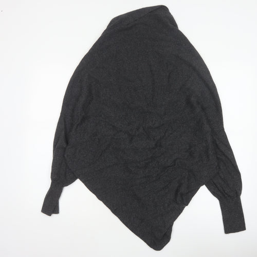 Autograph Women’s Grey UK 14 Wrap Cardigan Cashmere Blend Knit