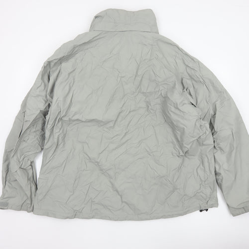 Columbia Men's Grey 2XL Interchange 3-in-1 Jacket Outdoor Full Zip