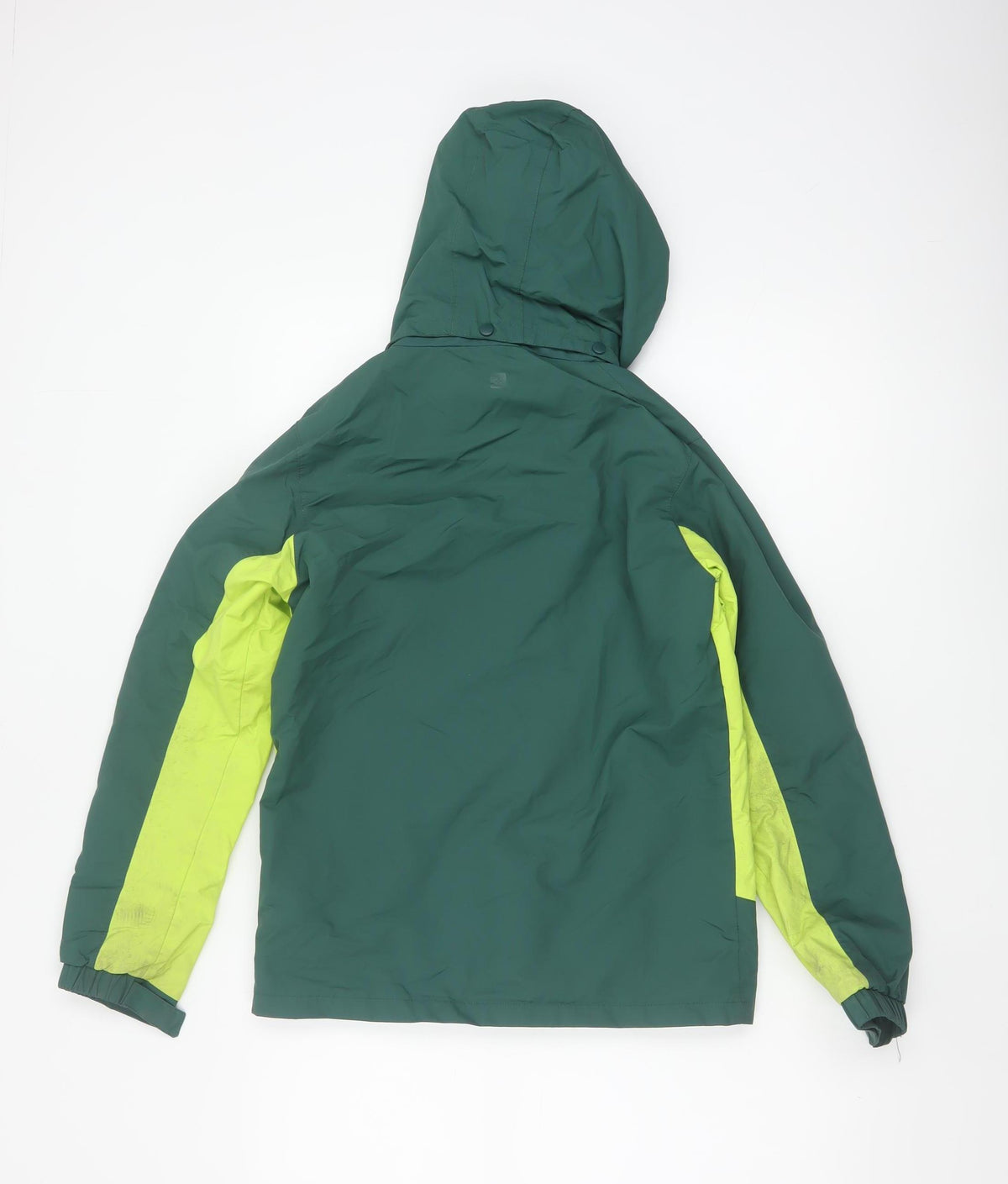Mountain Warehouse Boys Green 11-12 Years Ski Jacket Hooded Colourblock