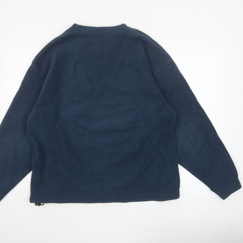Peter Storm Men’s Blue S Fleece Pullover Crew Neck Outdoor Sweatshirt