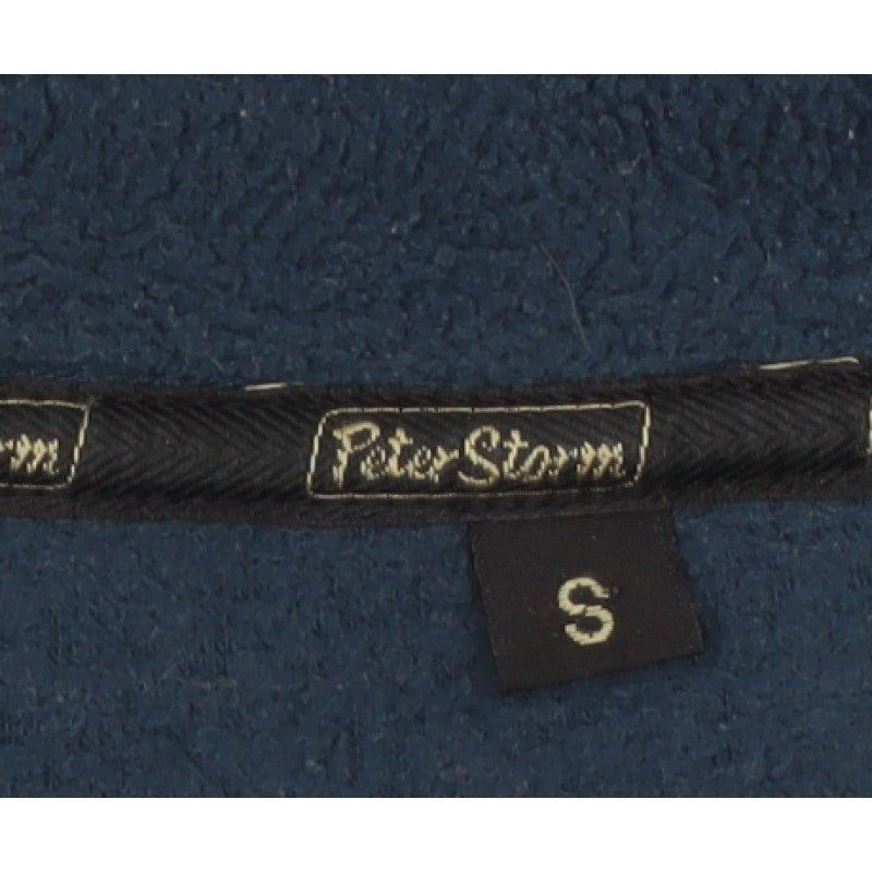 Peter Storm Men’s Blue S Fleece Pullover Crew Neck Outdoor Sweatshirt