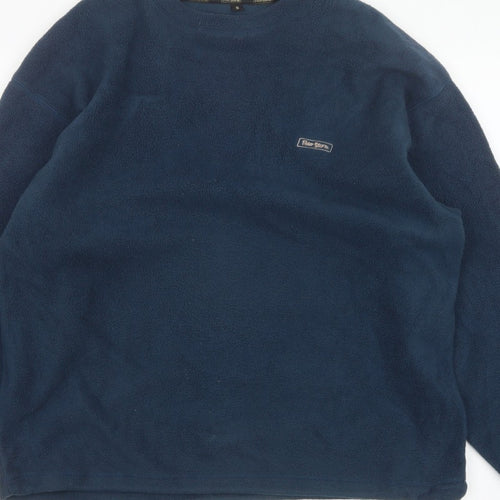 Peter Storm Men’s Blue S Fleece Pullover Crew Neck Outdoor Sweatshirt