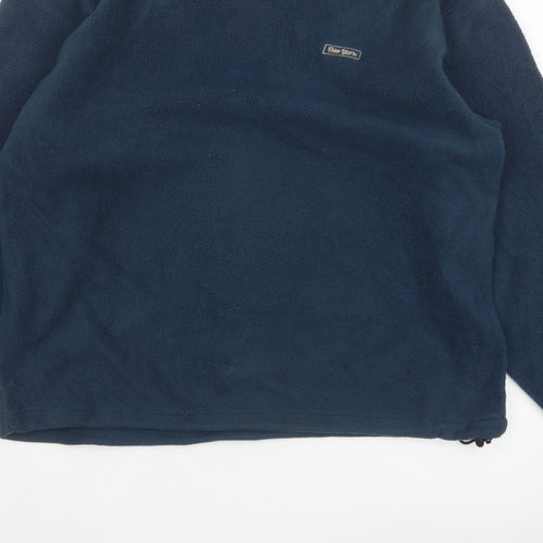 Peter Storm Men’s Blue S Fleece Pullover Crew Neck Outdoor Sweatshirt