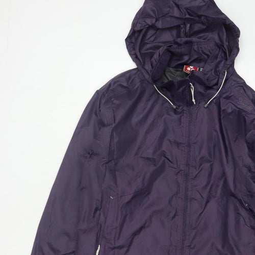 TOG24 Women’s Purple Size 20 Hooded Windbreaker Rain Jacket