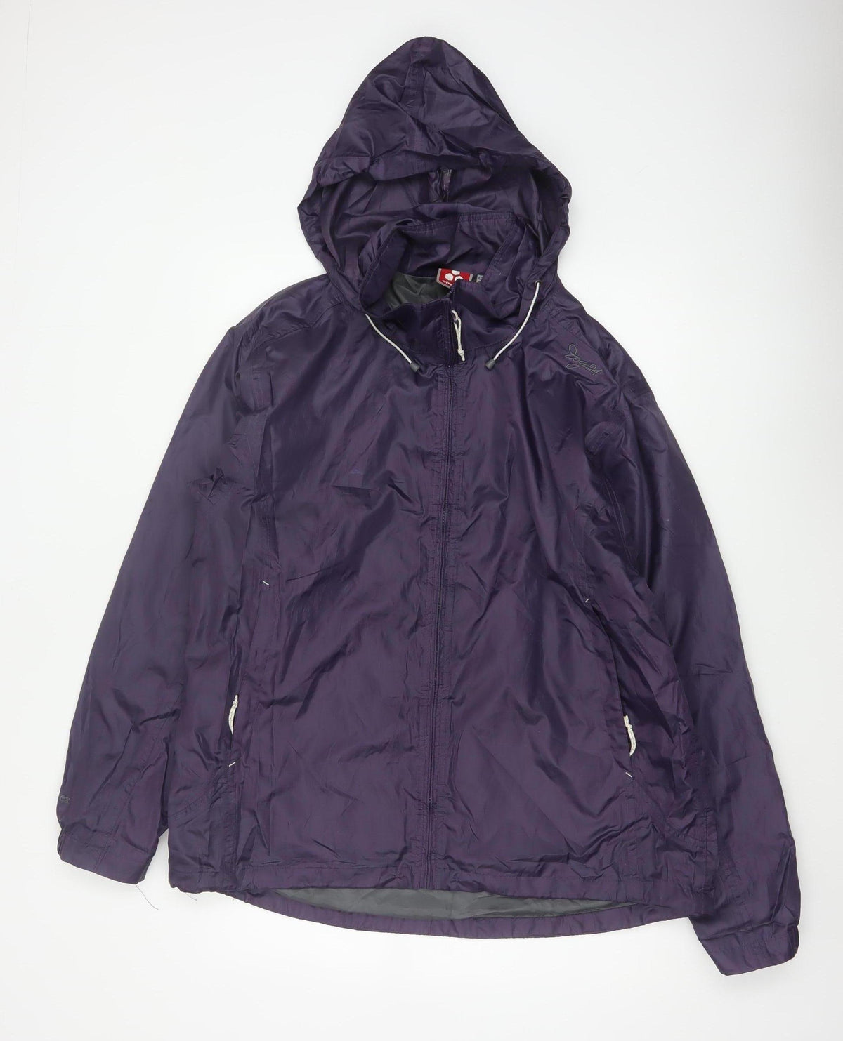 TOG24 Women’s Purple Size 20 Hooded Windbreaker Rain Jacket