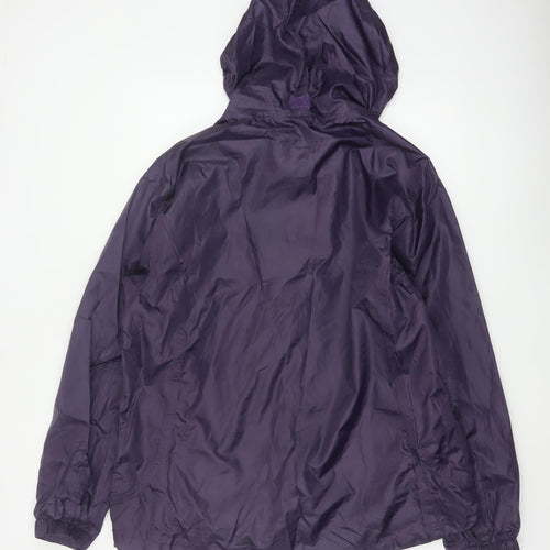 TOG24 Women’s Purple Size 20 Hooded Windbreaker Rain Jacket