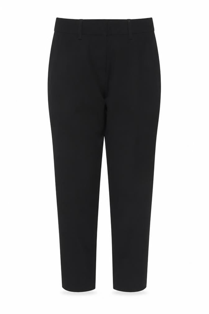 Marks and Spencer Women’s Black Size 10 Regular Tapered Dress Trousers