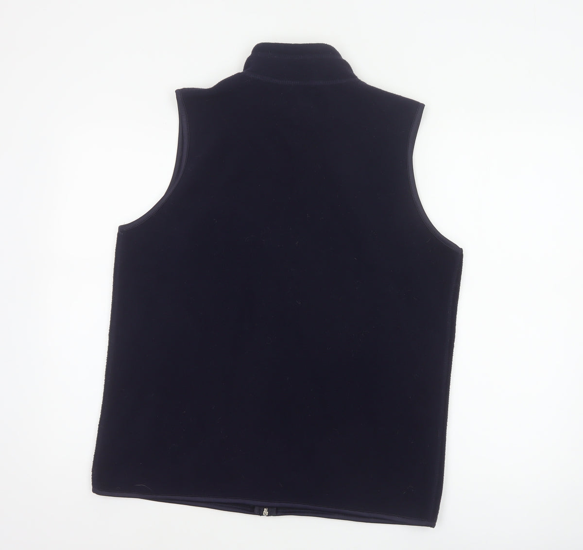 EWM Women Blue 14/16 Fleece Bodywarmer Waistcoat Full Zip Pockets