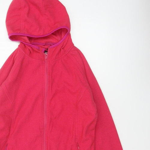 Peter Storm Women’s Pink UK 14 Full Zip Hooded Fleece Hoodie