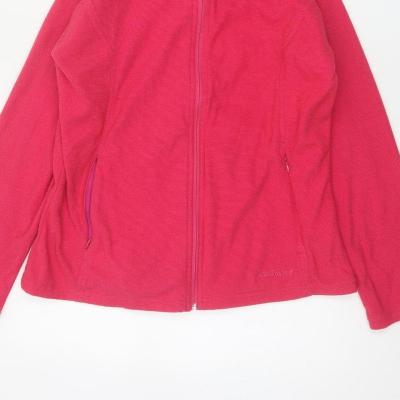 Peter Storm Women’s Pink UK 14 Full Zip Hooded Fleece Hoodie