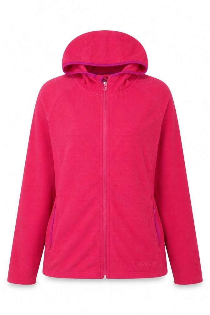 Peter Storm Women’s Pink UK 14 Full Zip Hooded Fleece Hoodie