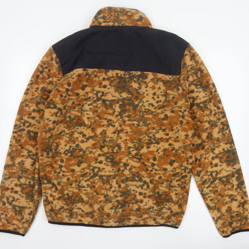 Lyle & Scott Men's Multicoloured Camo Fleece Jacket L Full Zip