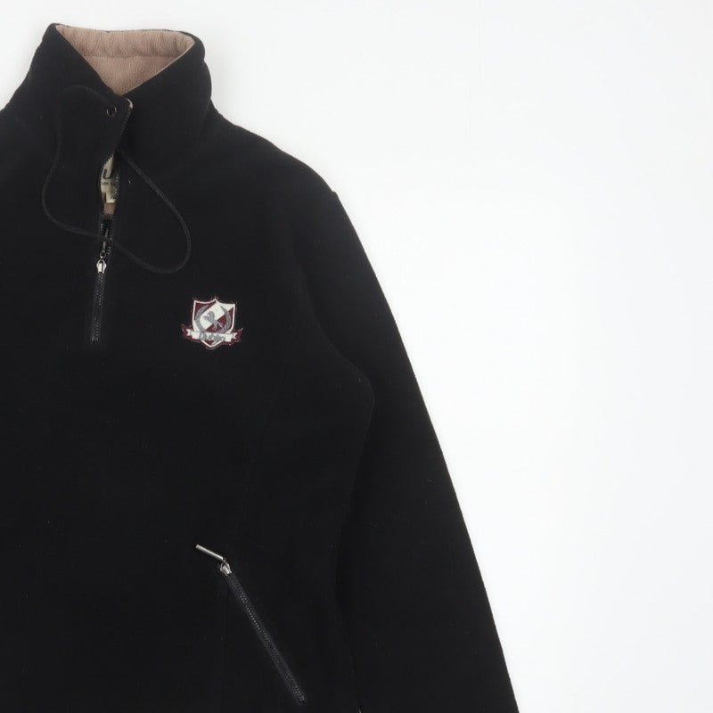 Dublin Women’s Black M Equestrian Fleece 1/4 Zip Sweatshirt