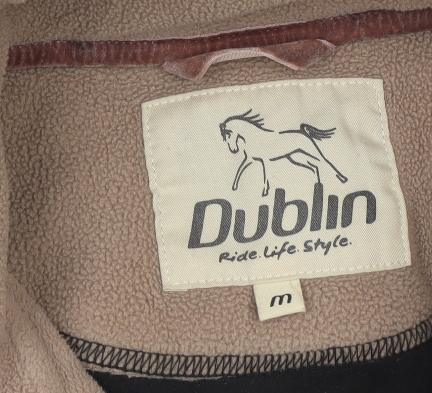 Dublin Women’s Black M Equestrian Fleece 1/4 Zip Sweatshirt