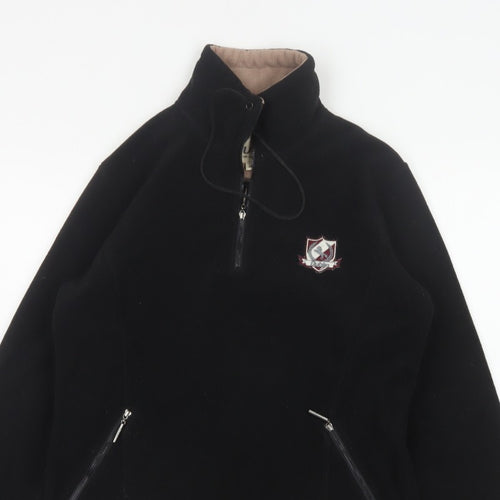 Dublin Women’s Black M Equestrian Fleece 1/4 Zip Sweatshirt