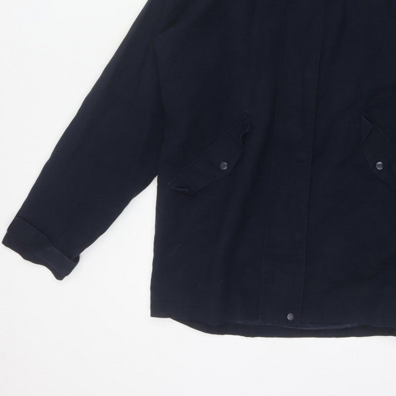 Merrell Men's Navy M Hooded Parka Cotton Outdoor Jacket