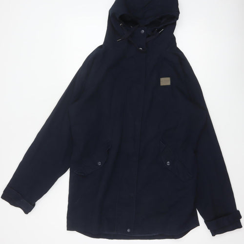 Merrell Men's Navy M Hooded Parka Cotton Outdoor Jacket