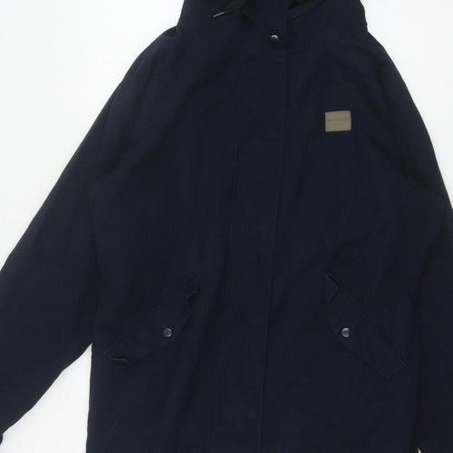 Merrell Men's Navy M Hooded Parka Cotton Outdoor Jacket