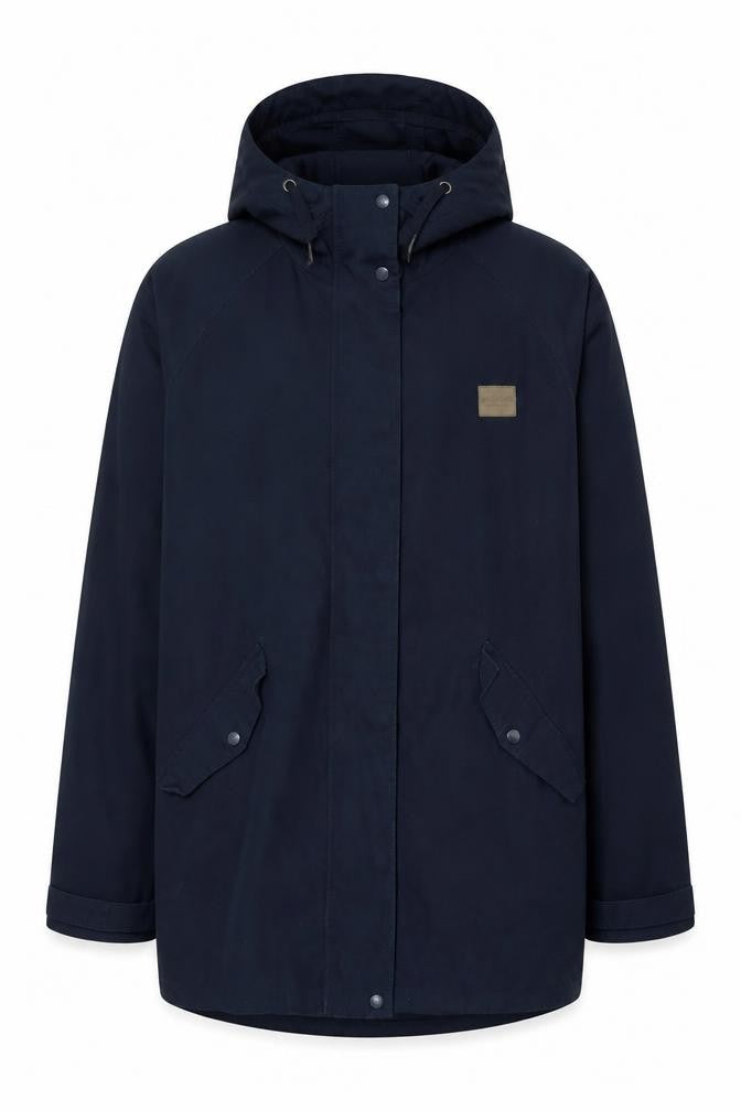 Merrell Men's Navy M Hooded Parka Cotton Outdoor Jacket