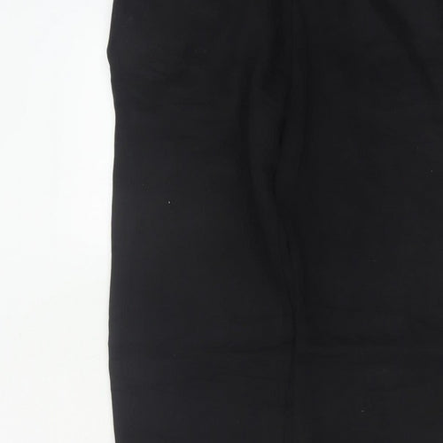 Barbour Boys Black Jogger Trousers 14-15 Years Cotton Blend Logo