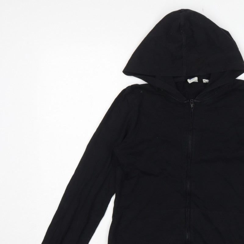 Gap Factory Store Women’s Black Small Full Zip Hooded Hoodie