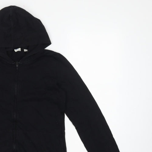 Gap Factory Store Women’s Black Small Full Zip Hooded Hoodie