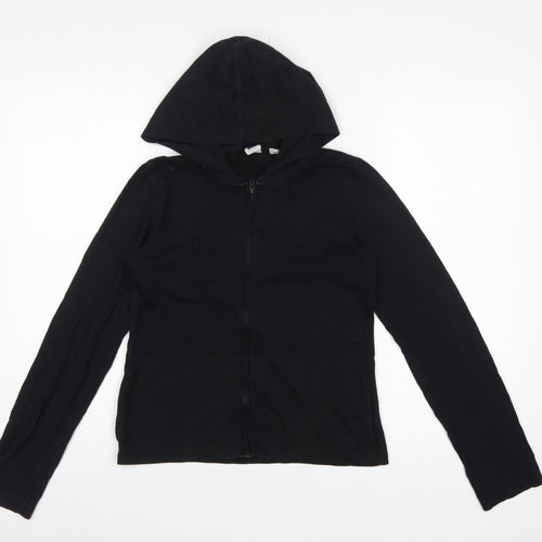 Gap Factory Store Women’s Black Small Full Zip Hooded Hoodie