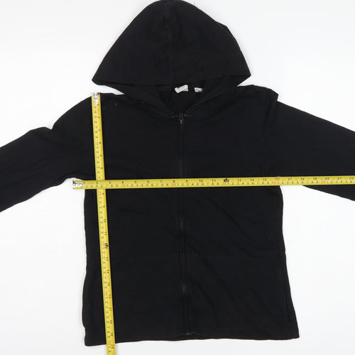 Gap Factory Store Women’s Black Small Full Zip Hooded Hoodie