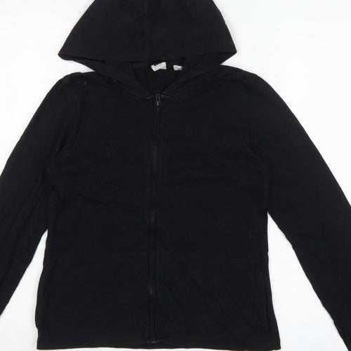 Gap Factory Store Women’s Black Small Full Zip Hooded Hoodie