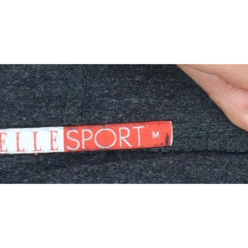 Elle Sport Women’s Grey Size 12 Pullover Hoodie V-Neck