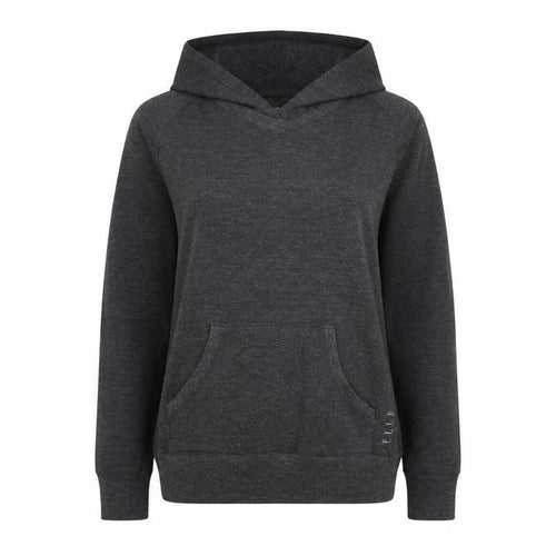 Elle Sport Women’s Grey Size 12 Pullover Hoodie V-Neck