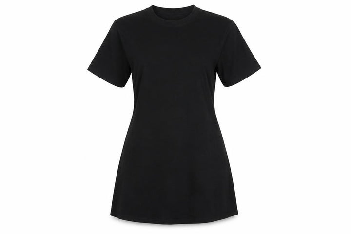 H&M Divided Women Black M UK 12-14 Fit & Flare Mini Jersey Dress
