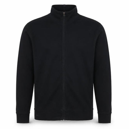 BOSS Hugo Boss Men’s Black XL Full Zip High Neck Sweatshirt
