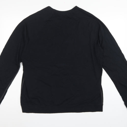 Paul Smith Men’s Black XL Cotton Long Sleeve Pyjama Top Logo