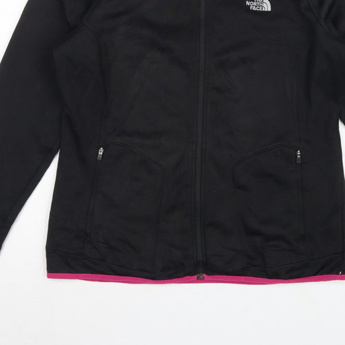 The North Face Women’s Black Pink Softshell Jacket XL Full Zip