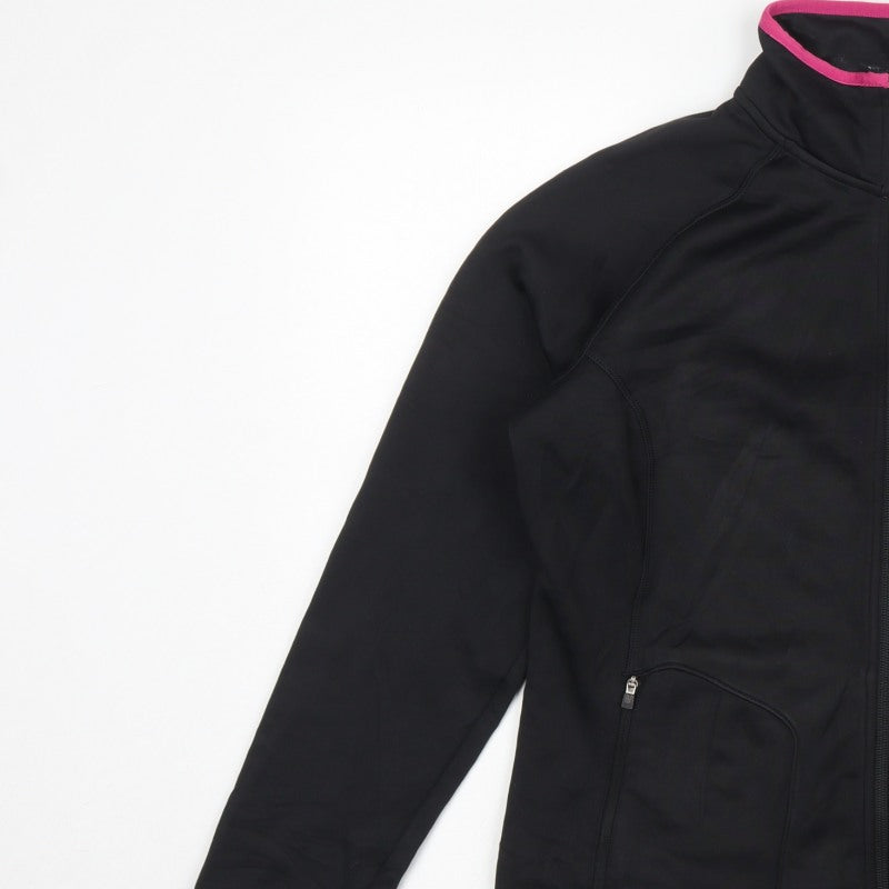 The North Face Women’s Black Pink Softshell Jacket XL Full Zip